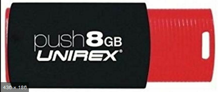 

Unirex PUSH USB Flash Drive 8GB 8 GB cell phone Memory card