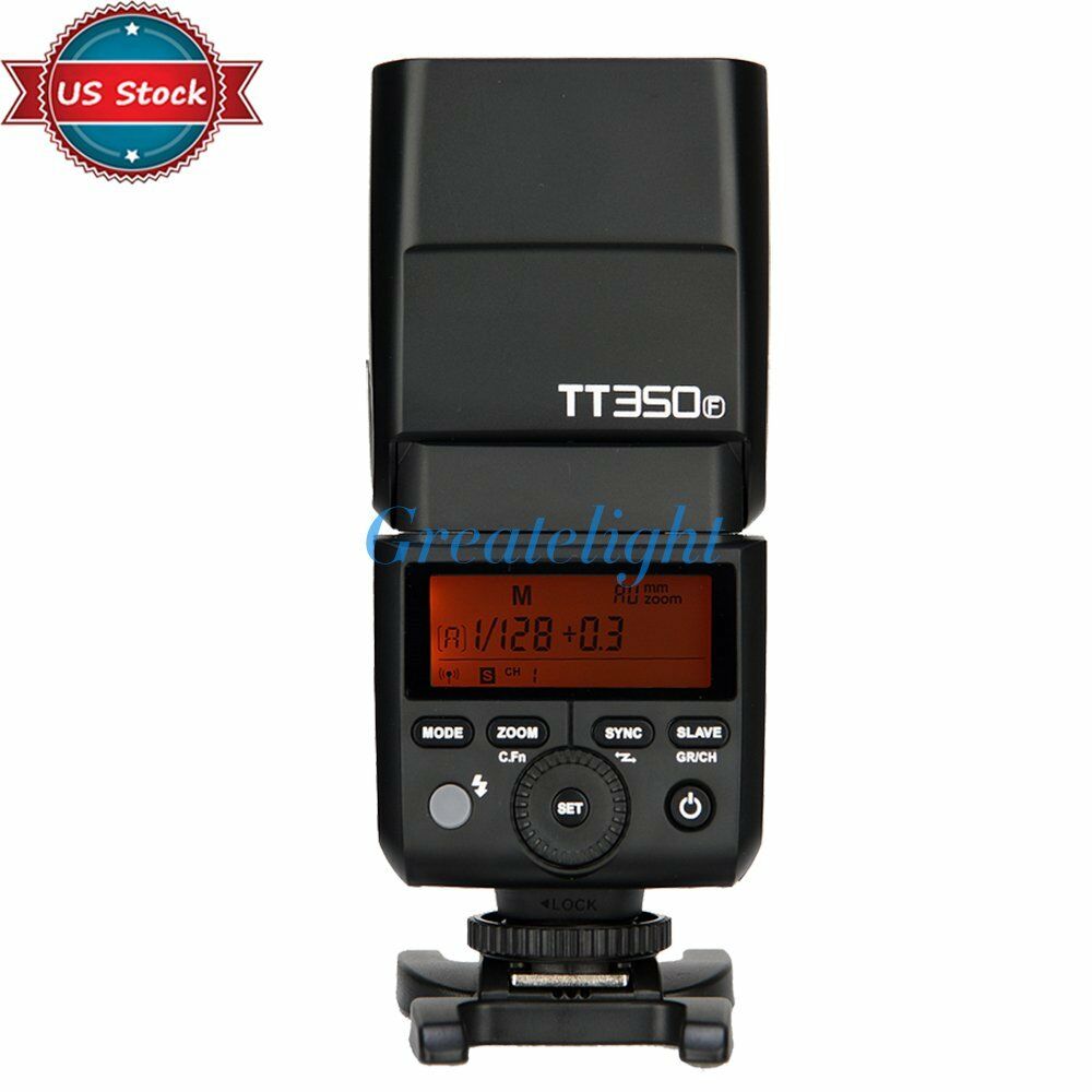 

US Godox TT350F 2 4G TTL Flashgun Speedlite X1T-F Trigger Kit For Fujifilm
