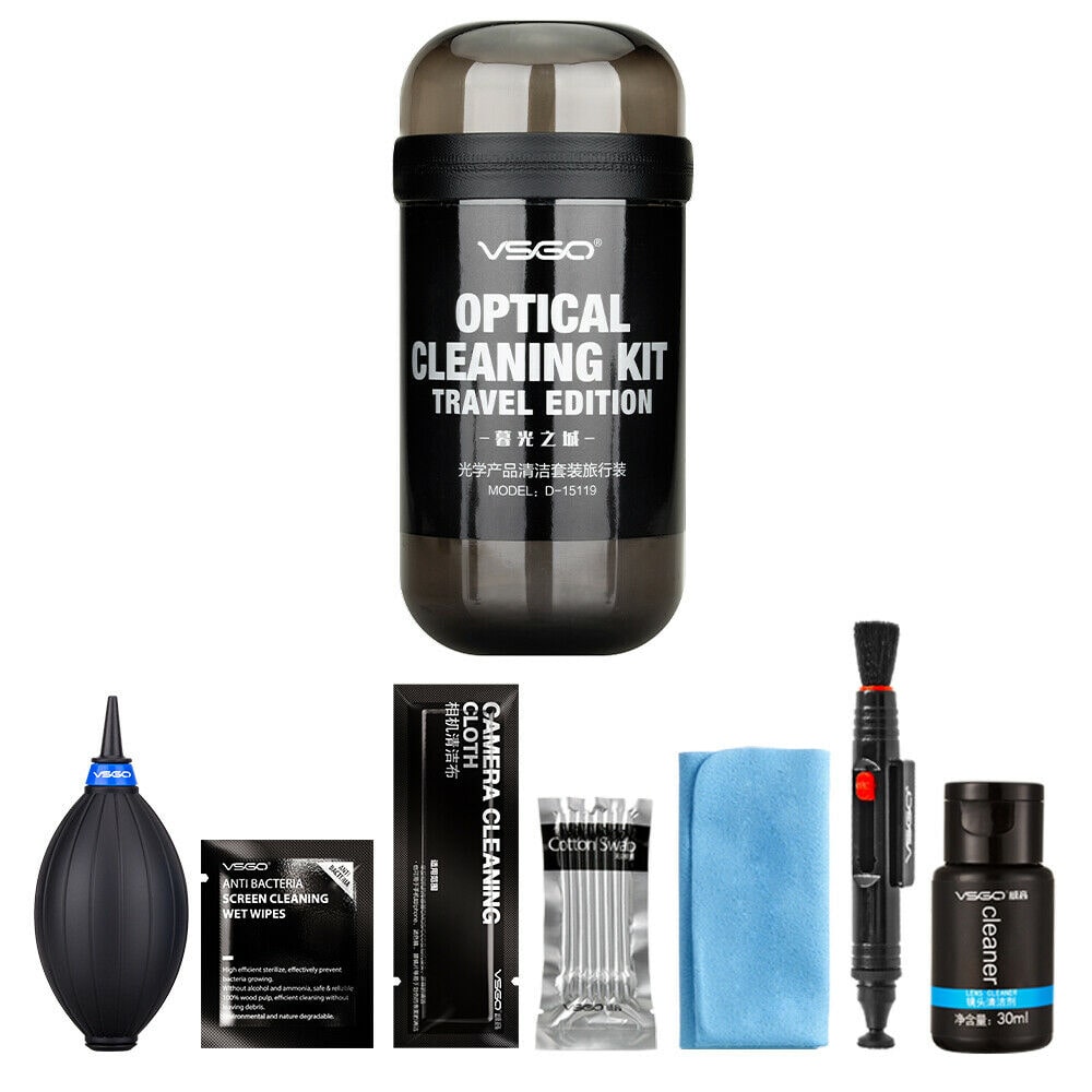 

VSGO DKL15 6-in-1 DSLR Camera (lens filter screen) Cleaning Kit (Black)