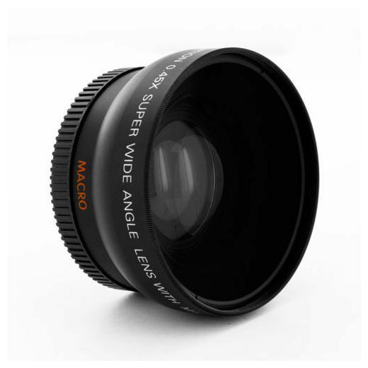 

WIDE ANGLE 0 45X LENS FOR Olympus PEN E-PL3 E-P3 E-PL2 E-PM1 PL5 PL6 PL7 14-42mm