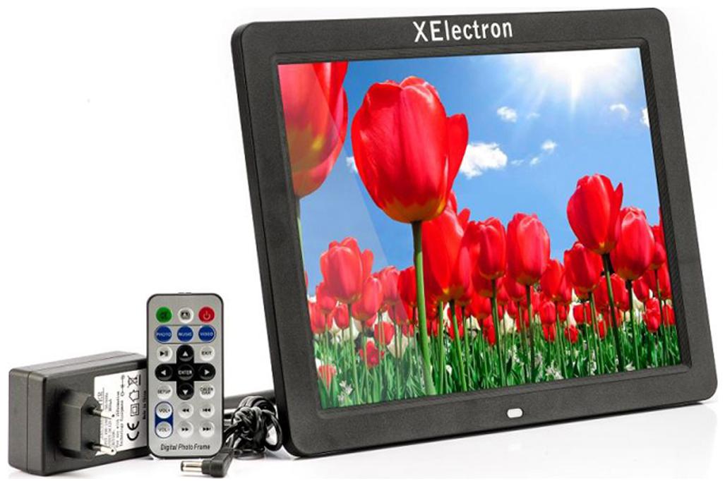 

XElectron 30 48 cm (12) Digital Photo Frame - Black