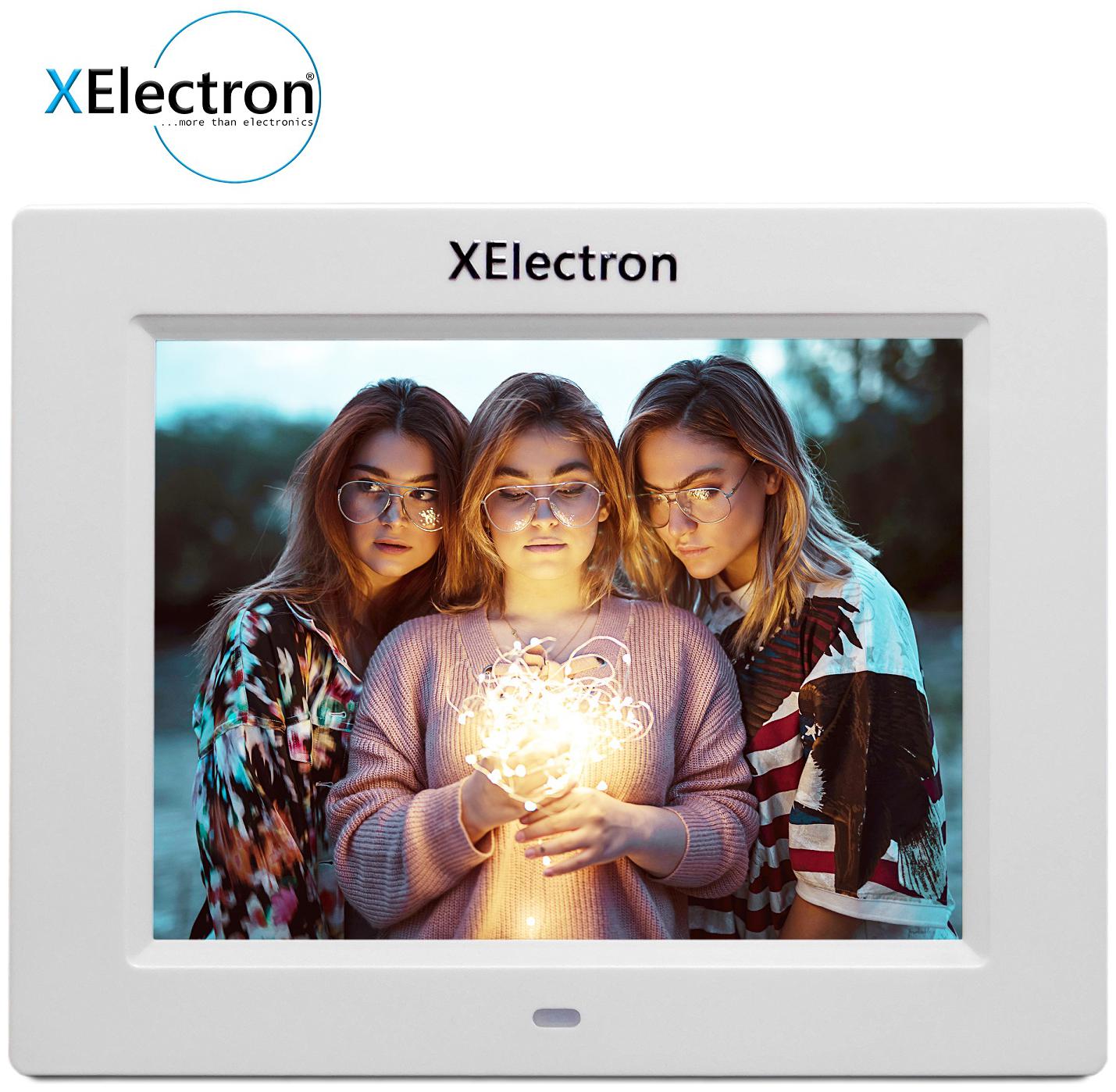 

XElectron 8 inch Digital Photo Frame - White