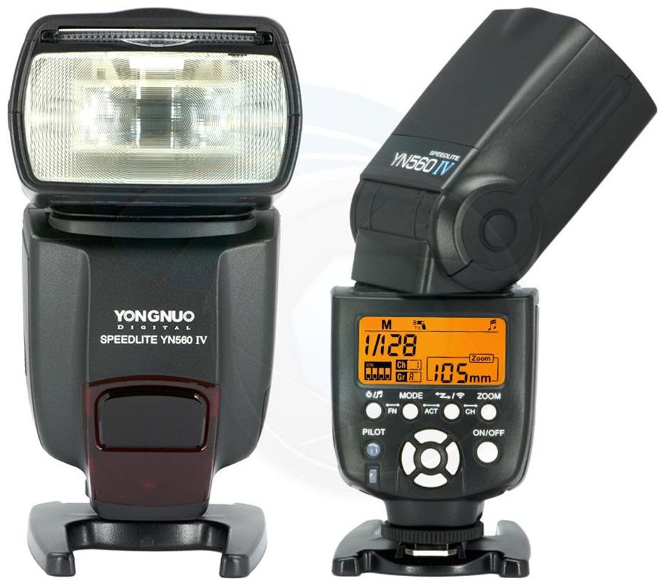 

Yongnuo YN-560 IV Flash Speedlite for Canon Nikon Pentax Olympus DSLR Cameras