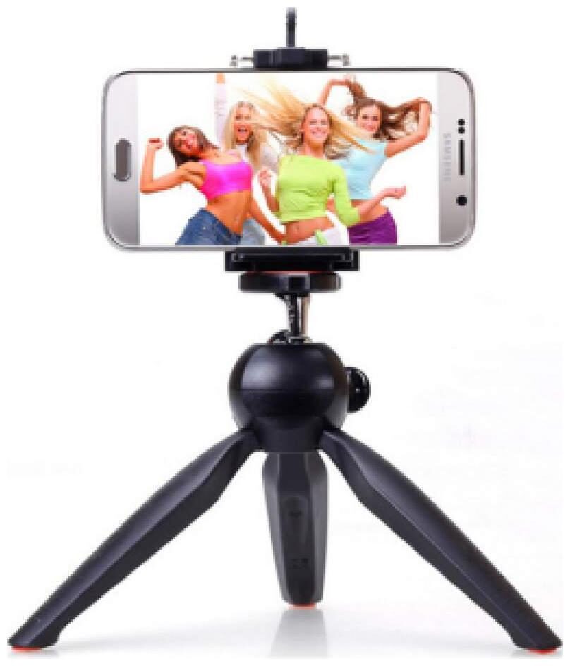 

YT-288 T-36 Mini Tripod Mount Light Weight with Rotating Ball Head Clip for DSLR Digital Camera Action Camera
