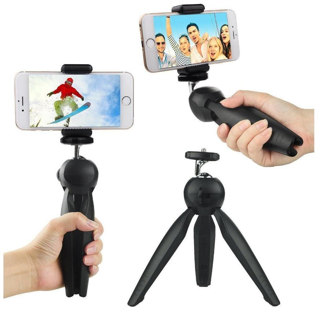 

YT-288 T-41 Mini Tripod Mount Light Weight with Rotating Ball Head Clip for DSLR Digital Camera Action Camera
