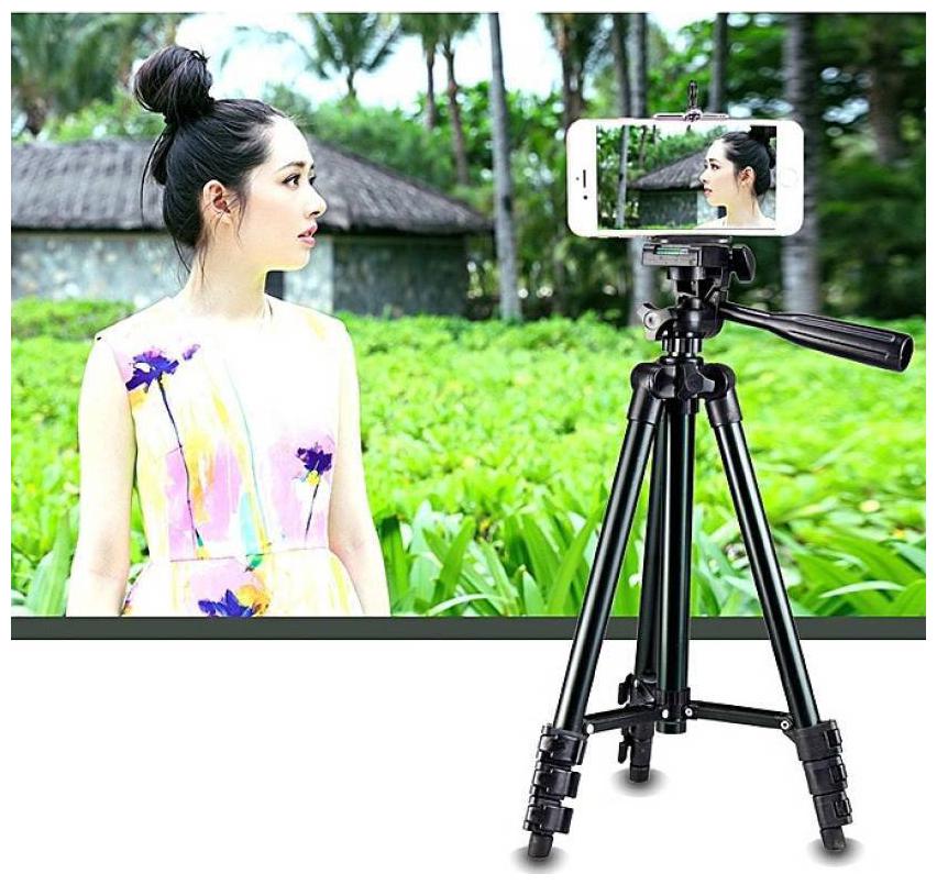 

YT 3120 147 Mobile Universal Portable Foldable Professional Stand Compatible with All Smartphone DSLR Camera