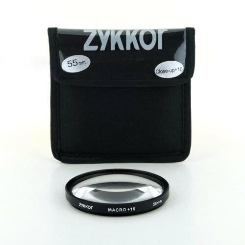 

Zykkor 55mm Macro 10 Glass Filter Lens For Minolta 50mm f 3 5 camera US seller