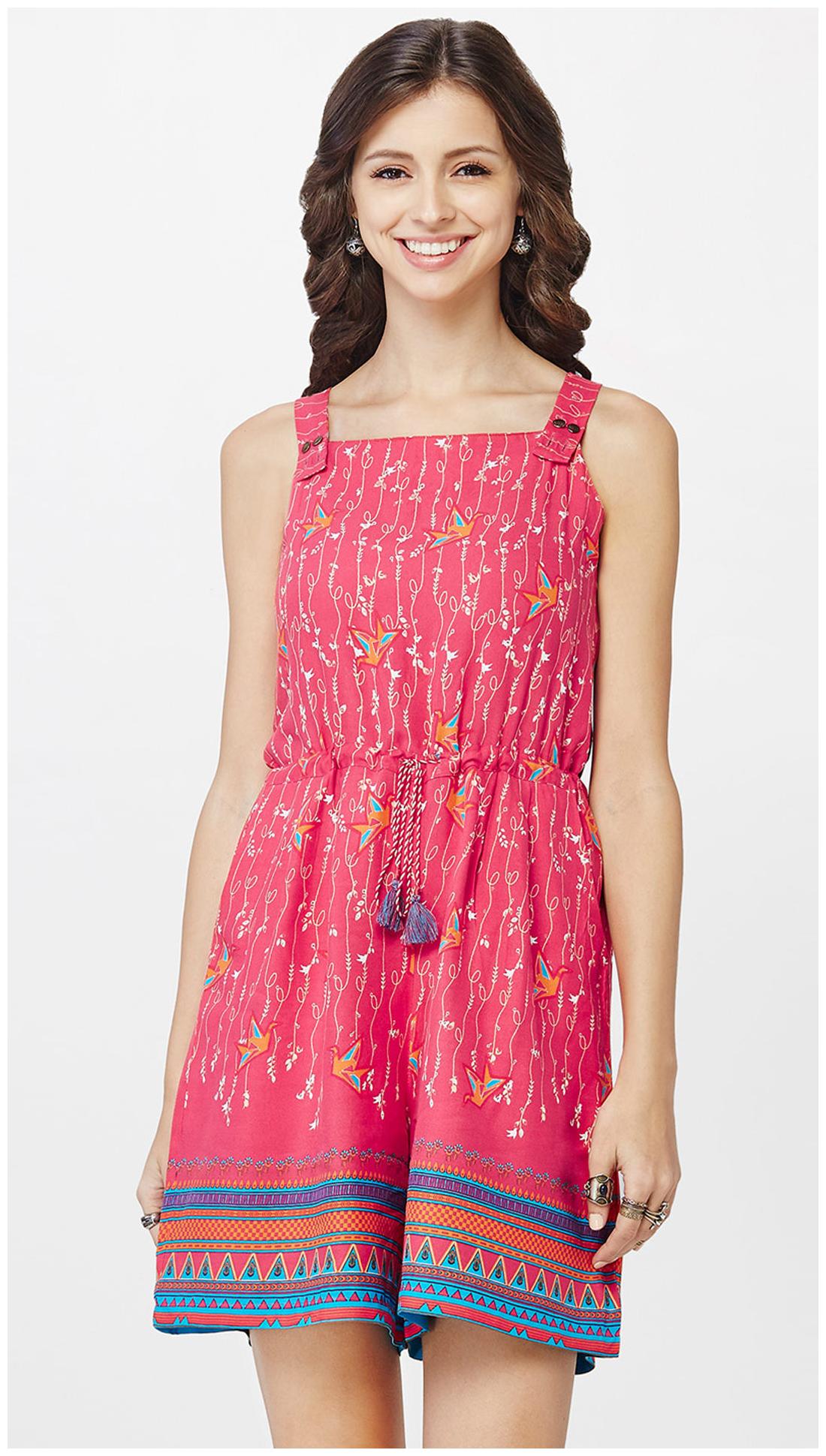 global desi pink jumpsuit