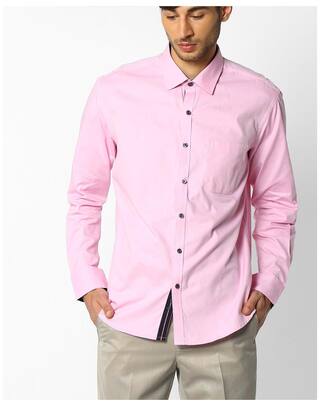 Buy Network By Reliance Trends Pink Men Regular Casual Shirts Online At Low Prices In India Paytmmall Com