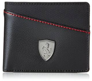 Buy Puma Ferrari Black Men S Wallet Online At Low Prices In India Paytmmall Com
