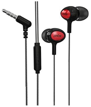 Buy Artis E400m In Ear Headphones With Mic Black Online At Low Prices In India Paytmmall Com