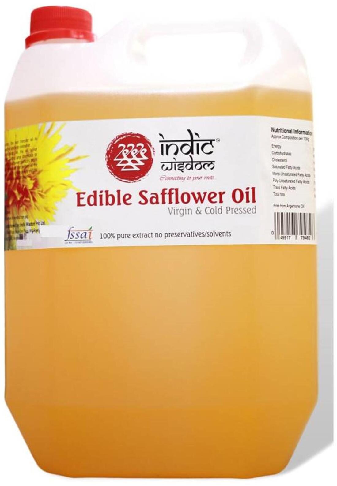 Buy Cold pressed Safflower Oil 5 Litre Online at Low Prices in India