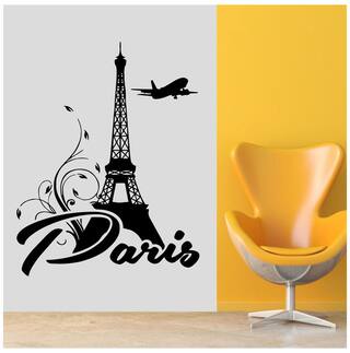 Decor Villa Paris Wall Decal & Sticker White Color 