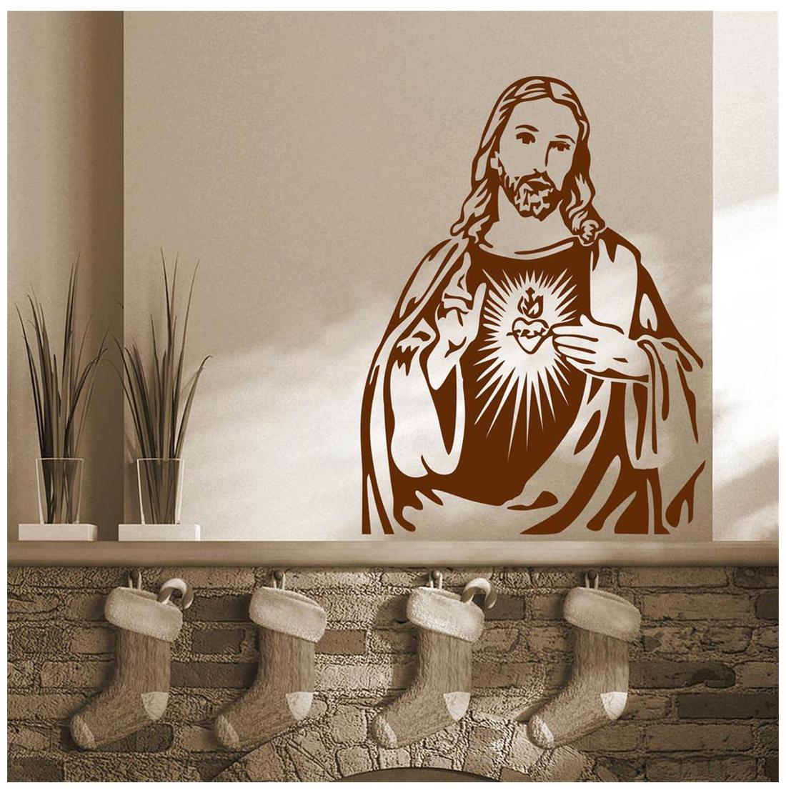 Buy Decor villa Love U Jesus Wall Decal & Sticker Online at Low Prices