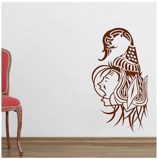 Decor villa Angry Shiva Wall Decal & Sticker 