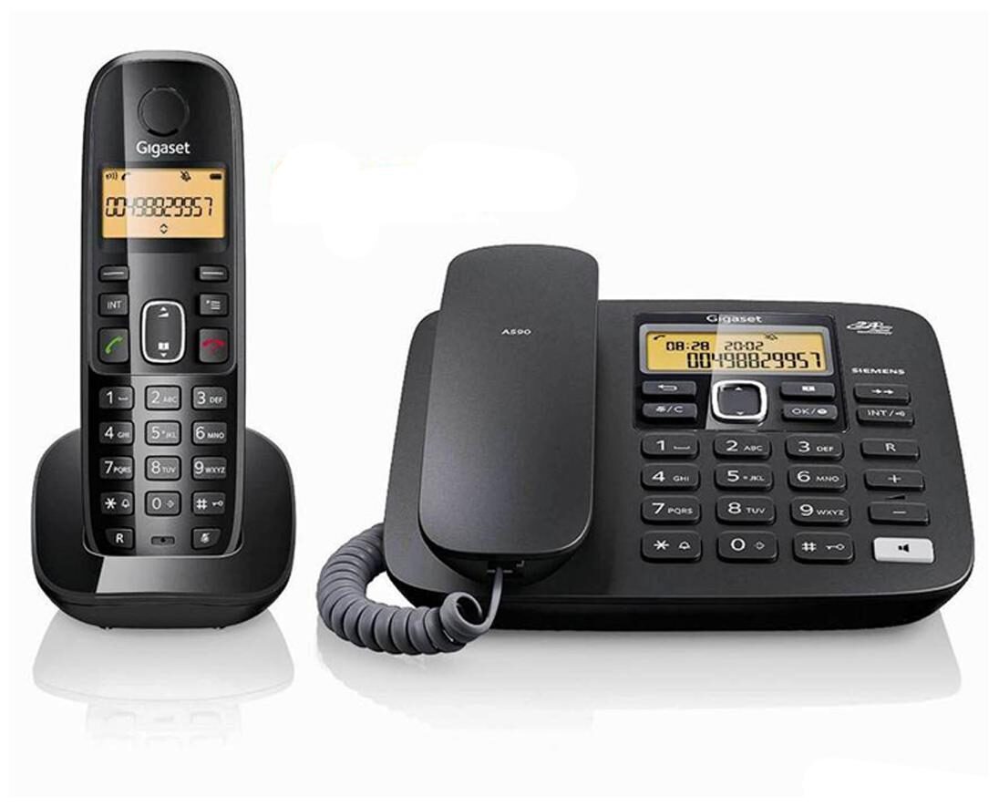 Buy Gigaset A590 Corded And Cordless Landline Phone Set Of 2 Online