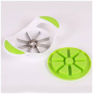 Stylish Apple Cutter with Push Stand & Stainless Steel Blade