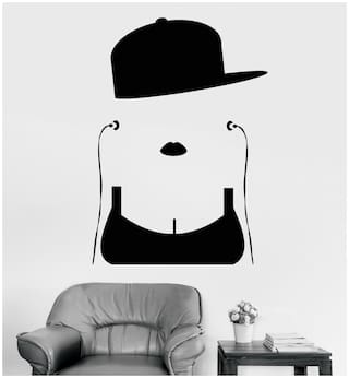 Buy Vinyl Wall Decal Headphones Music Lover Teenager Girl Cap