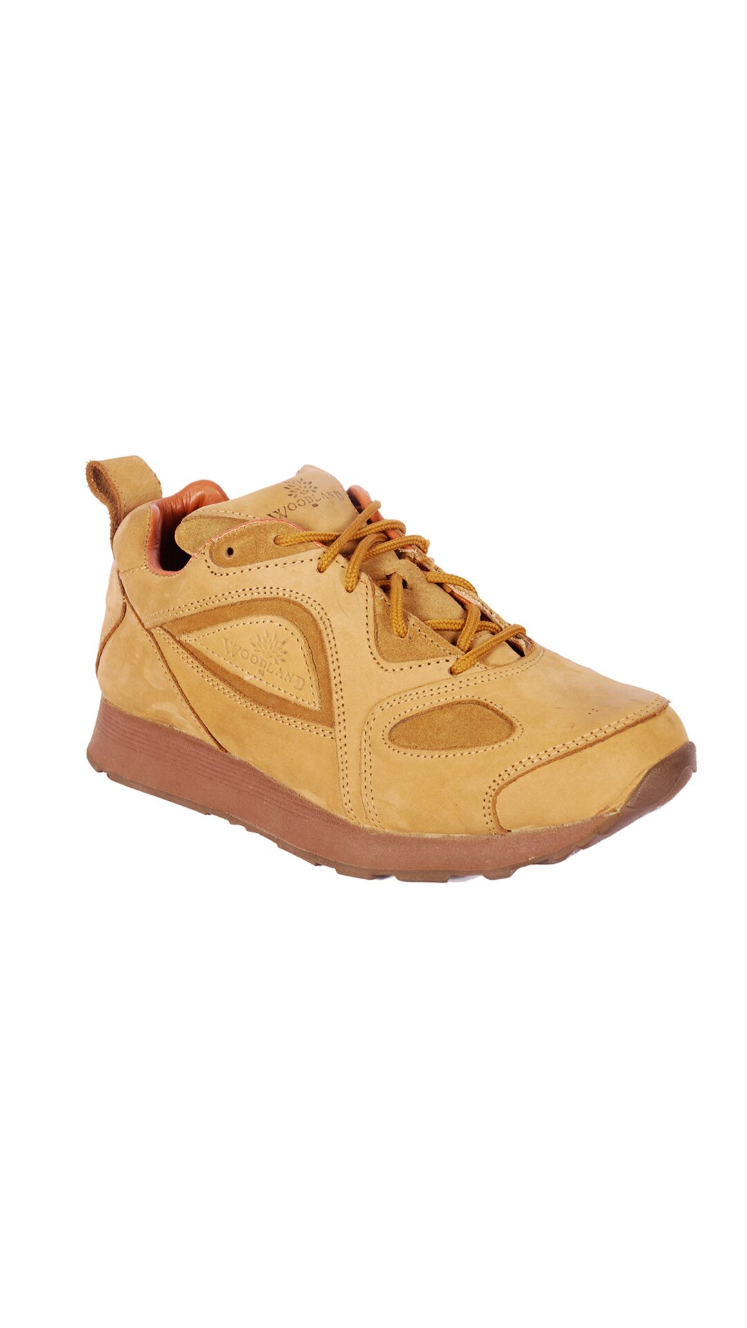 Woodland Leather Sport Shoes in Camel Color for Men Buy