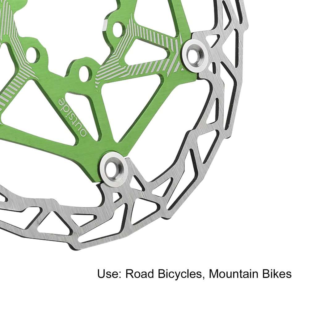 Deckas 160mm MTB Bike Cycling Floating Disc Brake Rotor Bicycle Brake Pad 6 Bolt