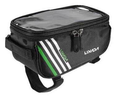 New Fashion Design Bike Bicycle Frame Pannier Cycling Front Tube Bag Dual-Zipper