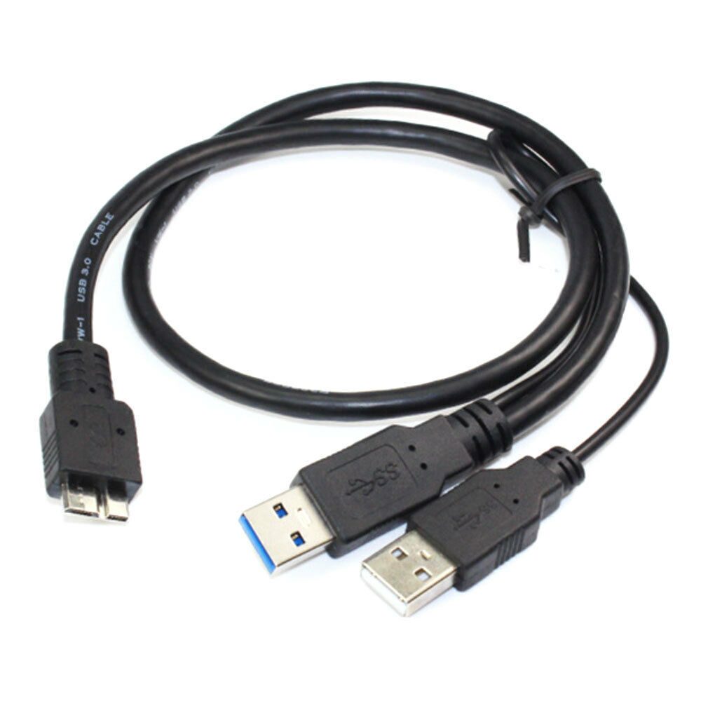 

1 6ft USB 3 0 A Male to Micro USB 3 0 Cable For Toshiba Portable Hard Drive Disk