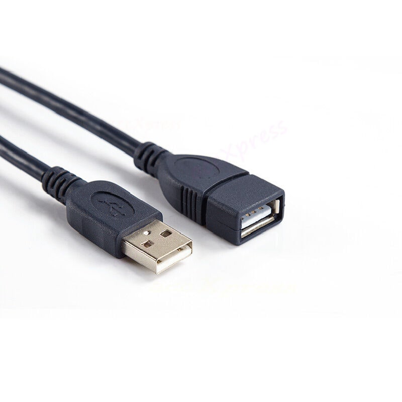 

1 8m 6FT USB A Male to A Female Connector Adapter Data Extension Cable Black