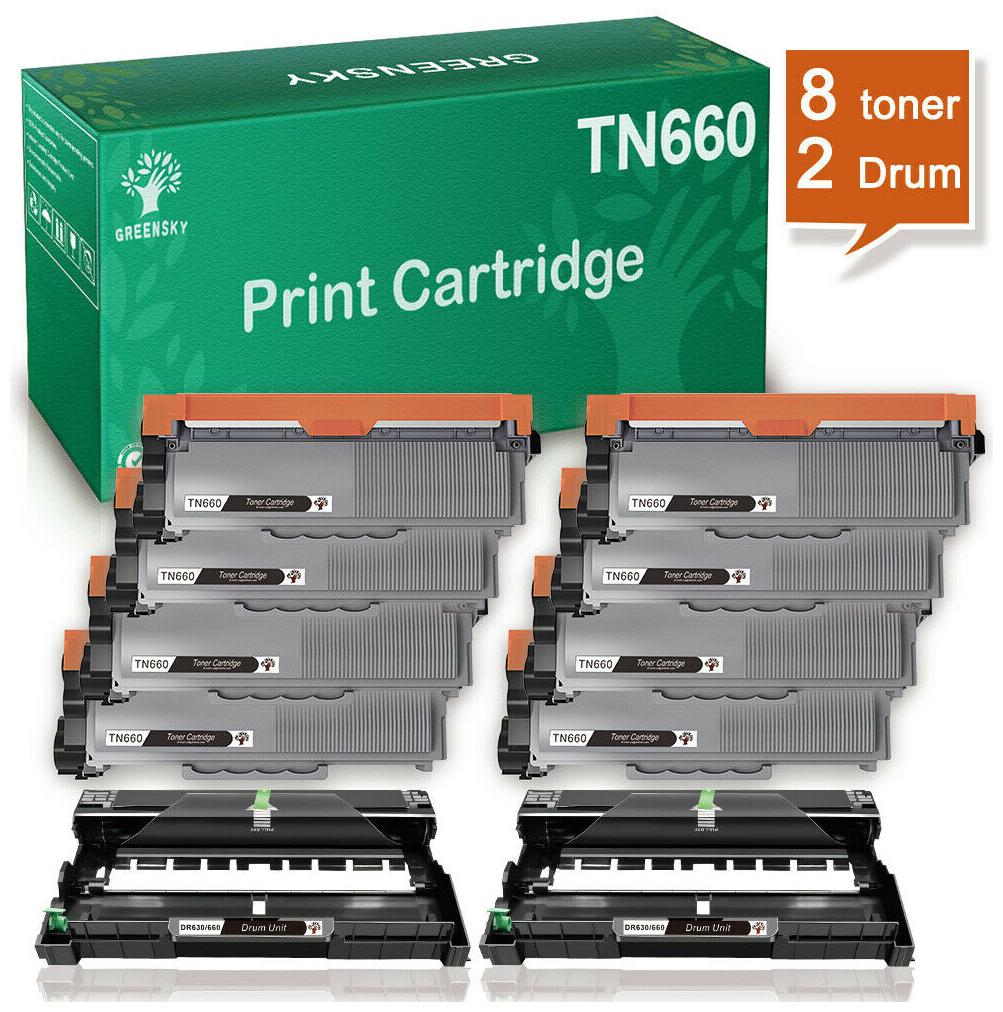 Printer Ink, Toner & Paper Home & Garden 8 TN660 Toner For Brother DCP