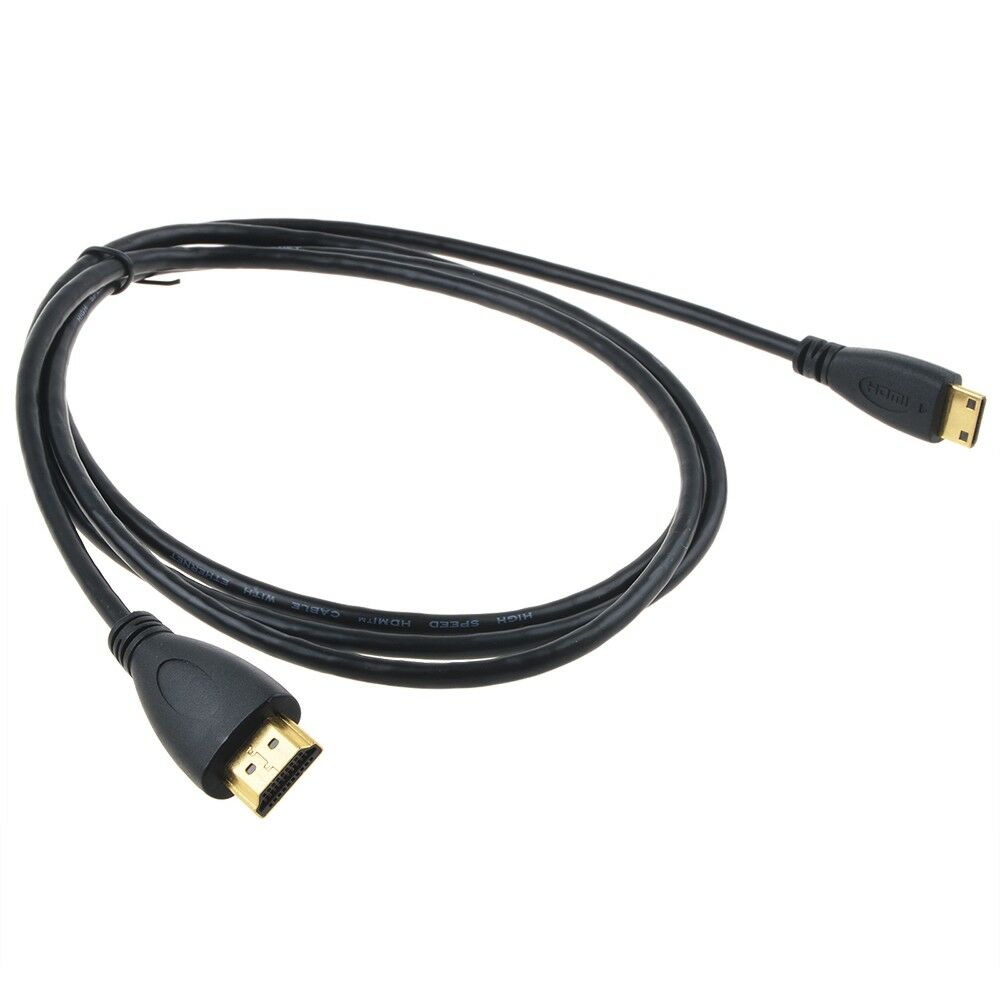 

1080P Mini HDMI TV Video Cable for FujiFilm Finepix S6600 S6700 X-A1 X-M1 Camera