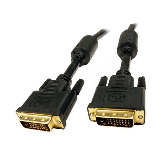 

10Ft Premium 28AWG DVI-D Dual Link Male to Male Video Cable - 1080p Full HD
