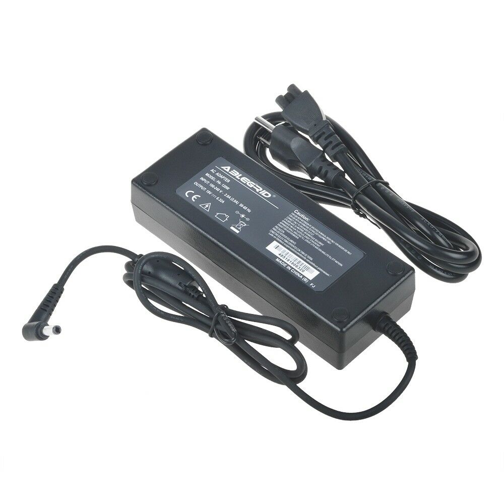 

120W AC Adapter Battery Charger for GATEWAY P-6860 FX P-6861j p-7805u Power Cord