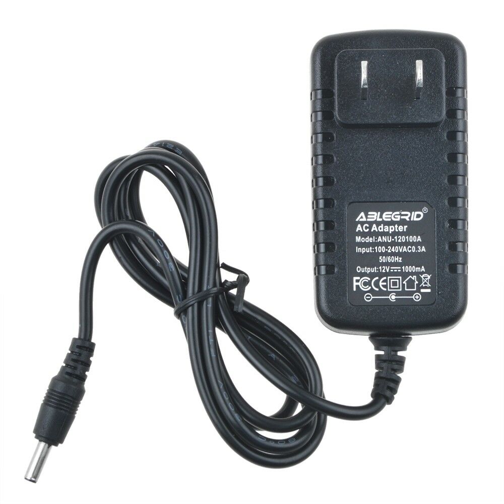 

12V 1A AC to DC Adapter Power Charger with Plug 3 5 1 3mm Center Positive Mains