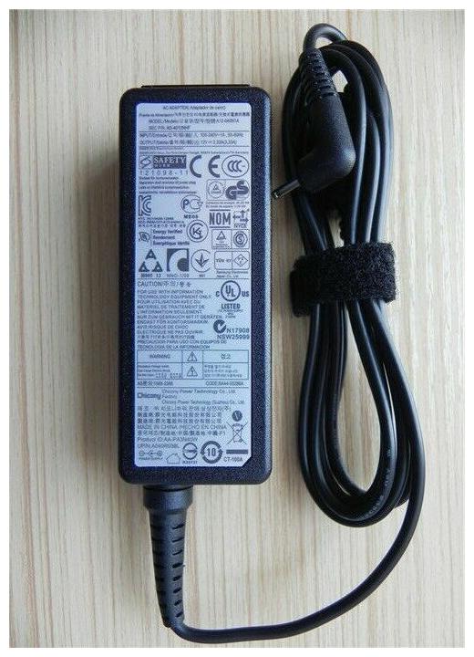

12V 3 33A 40W AC Power Adapter for Samsung XE500T1C AD-4012NHF AA-PA3N40W US New