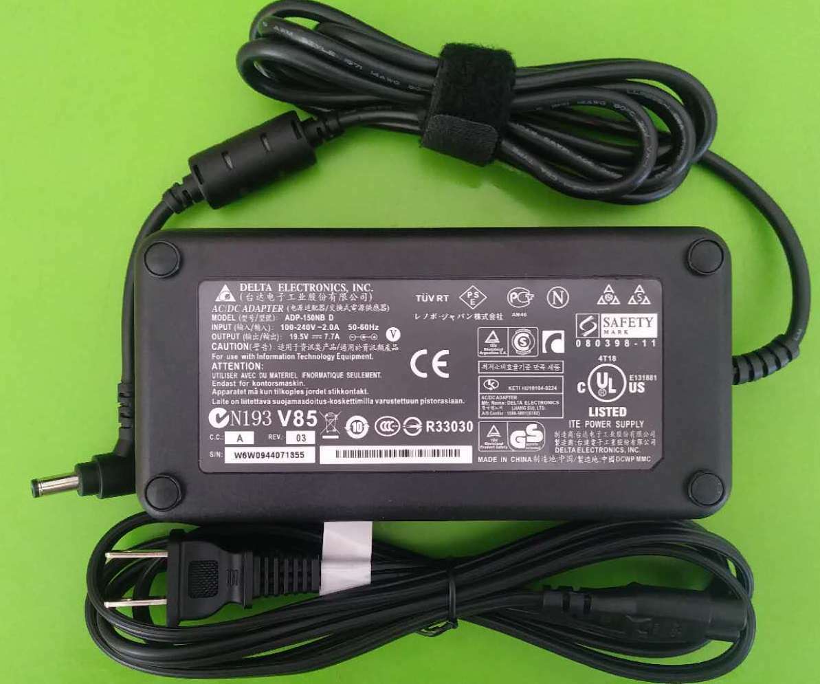 

150w Delta Power Supply Charger for MSI CX62 CX72 GE60 GE62 GE70 GE72 GL62 GL72