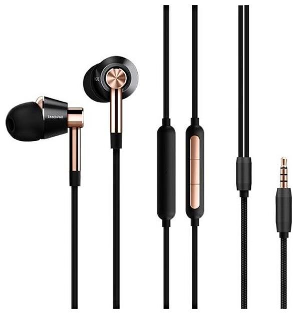 

1MORE E1001 In-Ear Wired Headphone ( Black Gold )