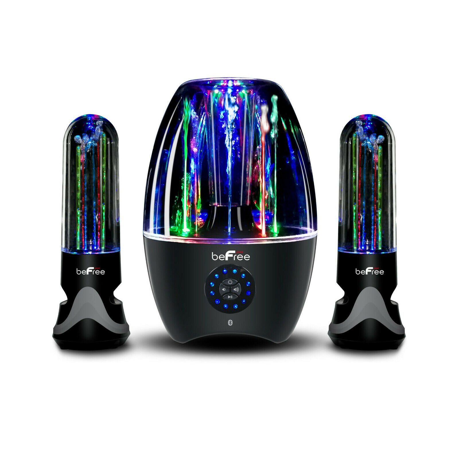 

2 1CH BLUETOOTH WIRELESS DANCING WATER HOME STEREO THEATER AUDIO SOUND SYSTEM