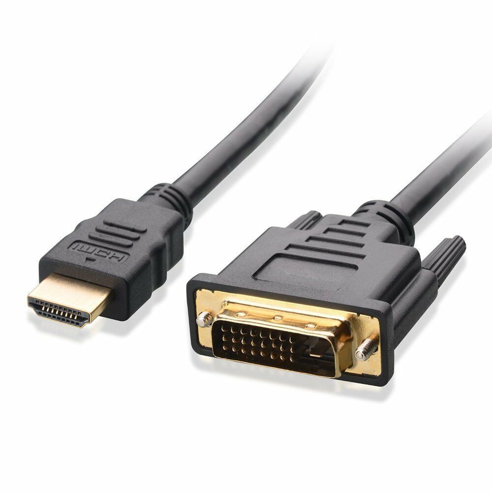 

2-pack HDMI to DVI Cable (6ft)
