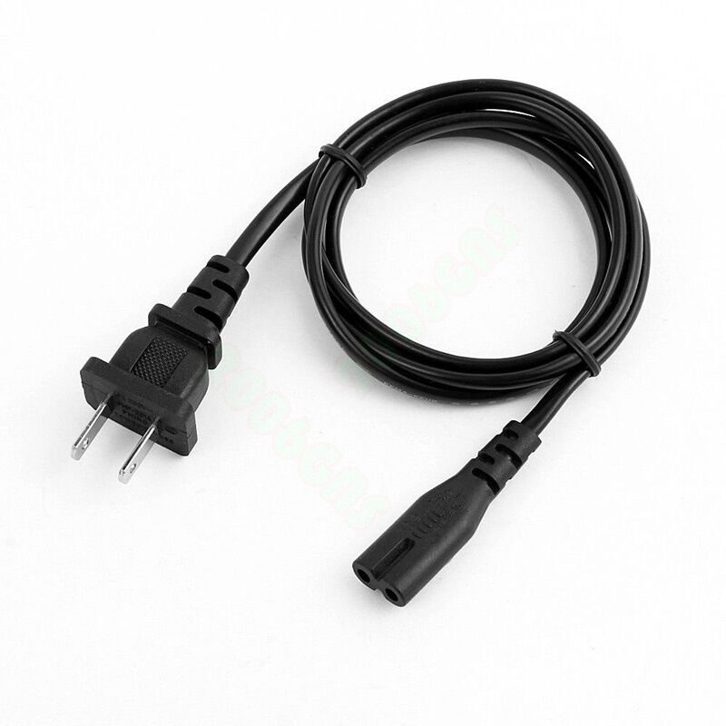 

2 Prong AC Cord Power Wire Cable For Laptop Notebook Power Adapter