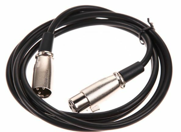 

22AWG XLR 3-Pin Male to Female Microphone Cable 3Ft 6Ft 10Ft 15Ft 25Ft 50Ft