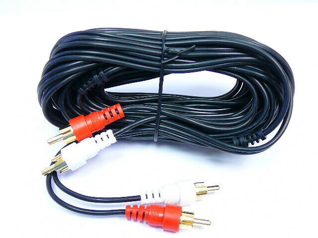 

25 FT Audio GOLD RCA Male Stereo Dubbing Cable Receiver