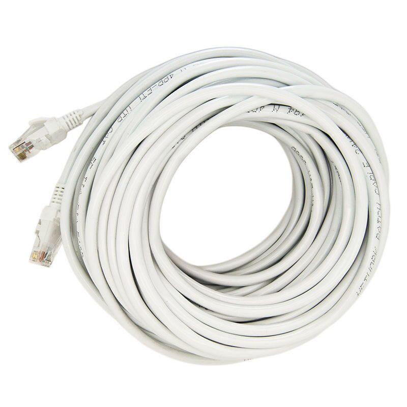 

25M 75FT Feet RJ45 CAT5 CAT5E Ethernet LAN Network Cable Cord for DSL PS2 Laptop
