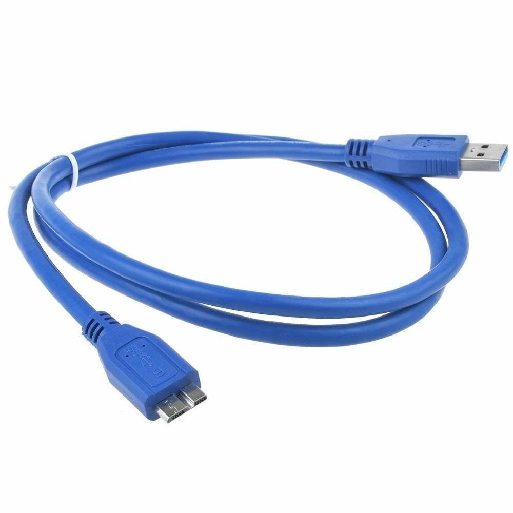 

3ft Micro USB Cable for LaCie Rugged Triple 500GB 301982 500GB 301983 1TB 301984
