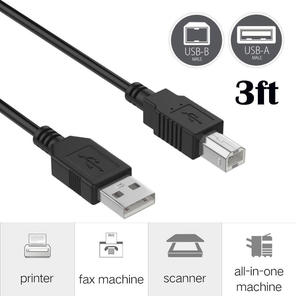 

3ft USB Cable Cord Lead for Numark M1USB NS6 IDJ3 Digital DJ Controller Mixer