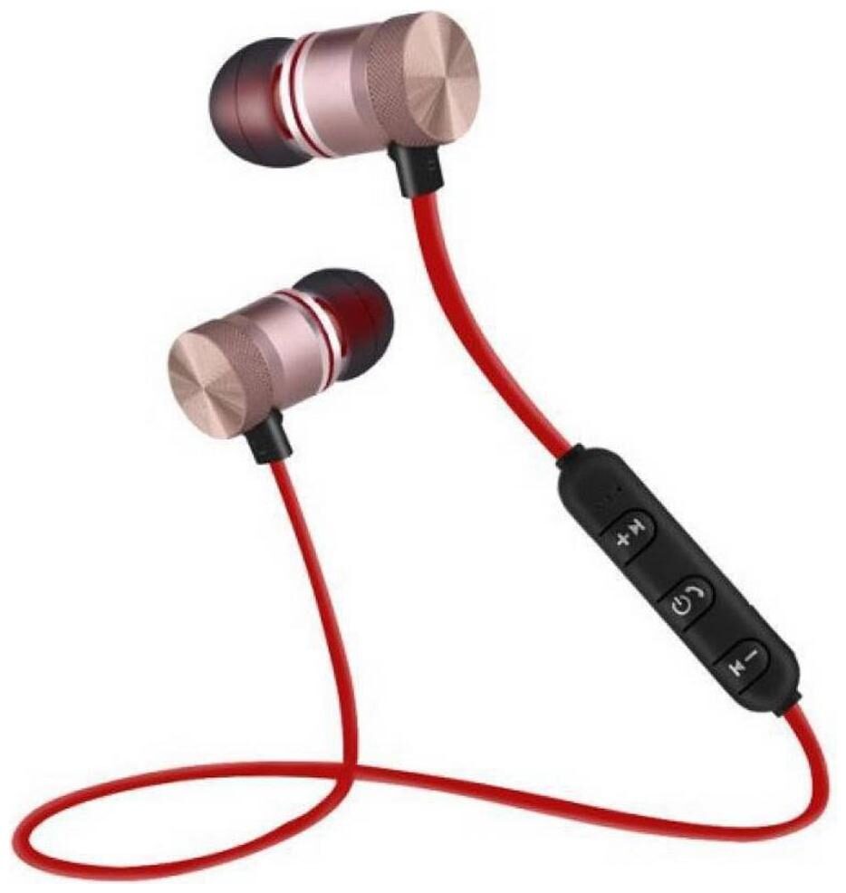 

3SMART Magnet BT-02 In-Ear Bluetooth Headset ( Red )