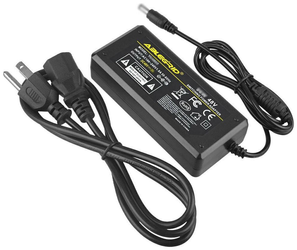 

48V AC Adapter Power Supply for E-MU 1616m Sound Card PCI Mean Well ES18B48-480