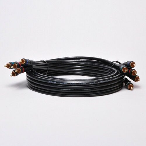 

5-RCA Component Video Audio Coaxial Cable (RG-59 U) for HDTV DVD VCR 6Ft - 25Ft