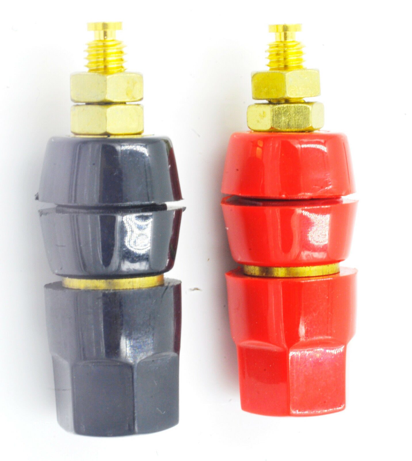 

50 Binding Post Speaker Cable Audio Amplifier Terminal Banana Plug Jack N0539 US