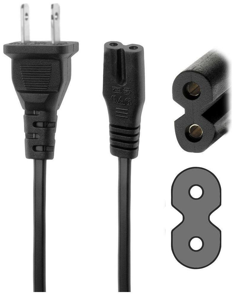

5ft AC Power Cord Cable Lead for QFX PBX-32150 2x 15inch Wireless PA SPEAKER