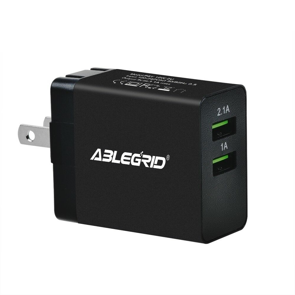 

5V 1A 2 1A USB Port Charger Adapter for Samsung Galaxy S7 G930 Power Supply PSU
