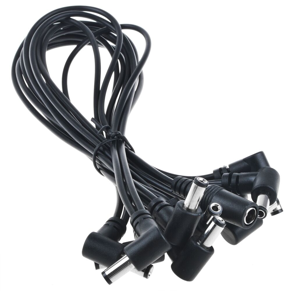 

6-7-8-9-10 Way Guitar Effects Pedal 9V Daisy Chain Power Supply Cable Splitter
